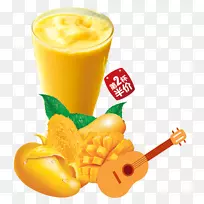 果汁芒果风味水果奥格里斯-美味的果汁