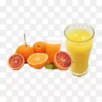 橙汁奶昔葡萄柚汁-数字高清果汁