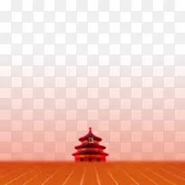 天坛桌面壁纸天空电脑壁纸-紫禁城