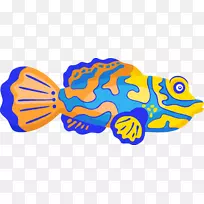 海鱼-彩色海鱼图