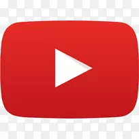 YouTube红色徽标电脑图标剪贴画-YouTube播放按钮PNG
