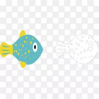 鱼类颜色欧式计算机文件-鱼类着色
