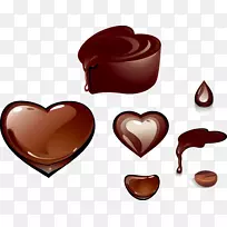 咖啡巧克力蛋糕-爱巧克力颜色载体