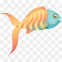 鱼夹艺术-条纹鱼