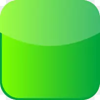 iphone 4电脑图标绿色剪辑艺术糖果图标
