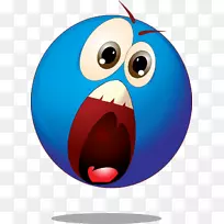 表情笑脸恐惧剪贴画担心表情