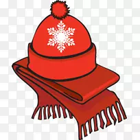 手套、帽子、围巾、冬季剪贴画、服装、天气预报