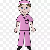 护理护士制服剪贴画护理薪酬剪贴画