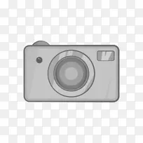 照相机摄影计算机图标插图简单照相机