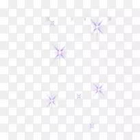 桌面壁纸天空星型-彩色灯光效果
