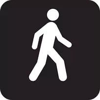 步行人行横道电脑图标剪贴画免费剪贴画行走