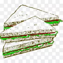 海底三明治奶酪三明治剪贴画.三明治图像