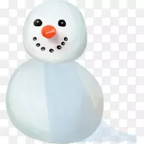 雪人雕像-冬季雪人
