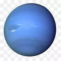 水手海王星地球天王星行星-海王星蓝色行星