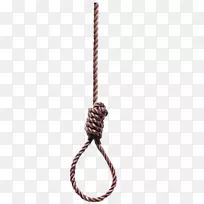 吊索吊钩夹艺术棕色简单绳装饰图案