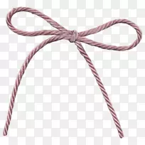 绳结-棕色简单绳装饰图案