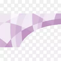 紫色三角-手画紫色三角形
