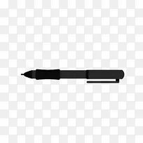 角字体-黑色自动钢笔文具