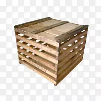 箱托盘无木材木箱拉料