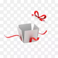 圣诞礼品盒-白色礼品盒