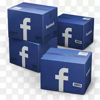 社交媒体像按钮盒一样推销facebook