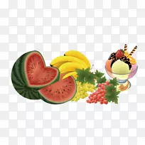 水果狂躁症奥格里斯光栅图形-三维创意水果