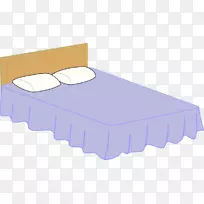 卧室床尺寸剪贴画-大床剪贴画