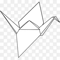 起重机纸折纸