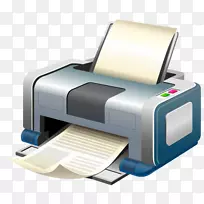 打印计算机图标打印机打印图标通用商店图标集