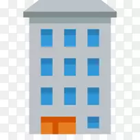 电脑图标建筑公寓-图标摩天大楼图片