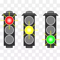 交通信号灯交通标志道路剪辑艺术交通标志透明PNG