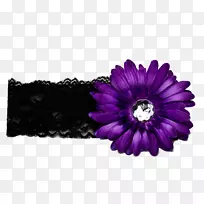 紫花头带紫花图片免费下载PNG