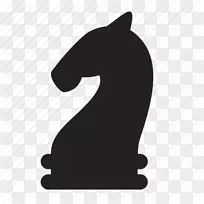 棋子骑士电脑图标-国际象棋骑士图标
