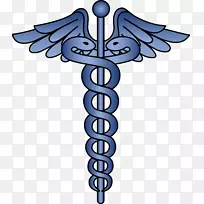 医生卡杜修斯作为赫姆斯医学工作者的象征剪贴画-医生标志剪贴画