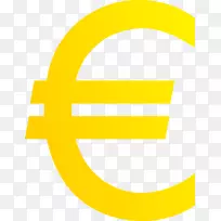 欧元符号货币符号印度卢比符号剪贴画-欧元图标免费PNG