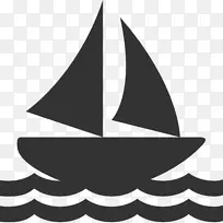 电脑图标帆船龙舟，帆船图标