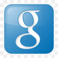电脑图标google+google搜索google图片-社会化google徽标蓝色图标