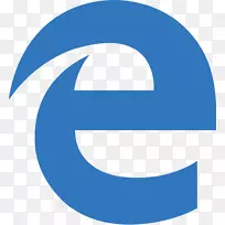 Microsoft EDGE web浏览器徽标internet Explorer-png下载边缘图标