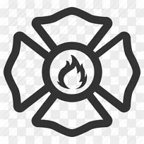 消防处志愿消防处消防局电脑图标-图书馆图标消防处