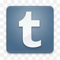 社交媒体电脑图标桌面壁纸图标设计图标Tumblr徽标svg