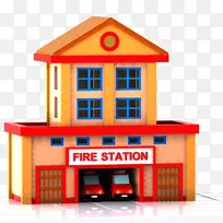 消防处消防局消防队员电脑图标-消防处图示