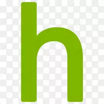 英文字母计算机图标-下载图标h