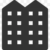 电脑图标房子公寓楼-图标PNG公寓免费