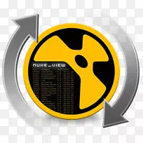 NUKE电脑软件铸造视觉制造者合成标志-下载png核子图标