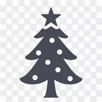 圣诞老人电脑图标圣诞树-下载ico圣诞树