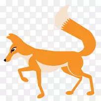 狐狸和葡萄红狐狸伊索寓言狐狸和乌鸦先生。饥渴的狐狸