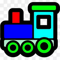 玩具火车和火车装置火车售票员剪贴画玩具火车剪贴画