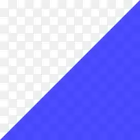 浅蓝、钴蓝、紫罗兰-三角形透明PNG