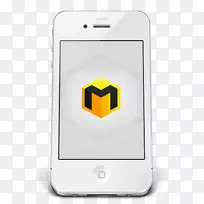 手机机箱技术黄色电话-iphone White musett