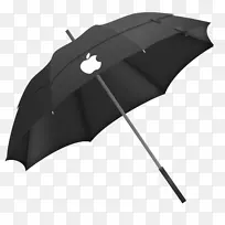 雨伞时尚配件黑苹果